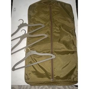 VTG 80's HARTMANN HANGERS & GARMENT BAG SET